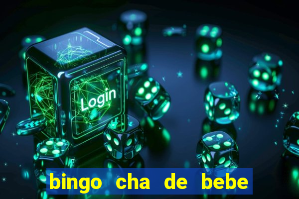 bingo cha de bebe cartelas para imprimir